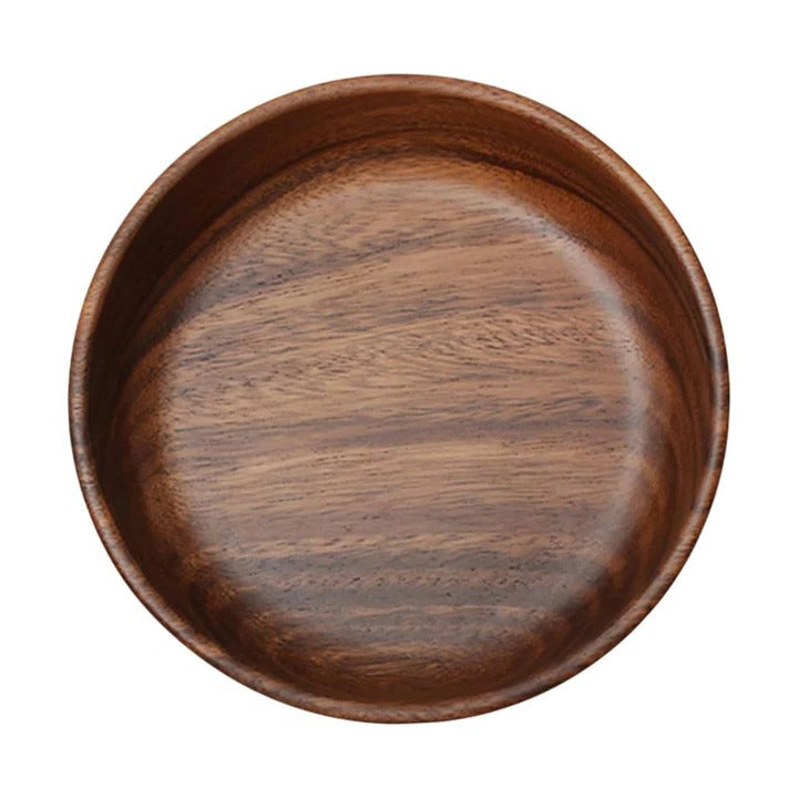 Saladiers en bois naturel pour la table, lot de 2