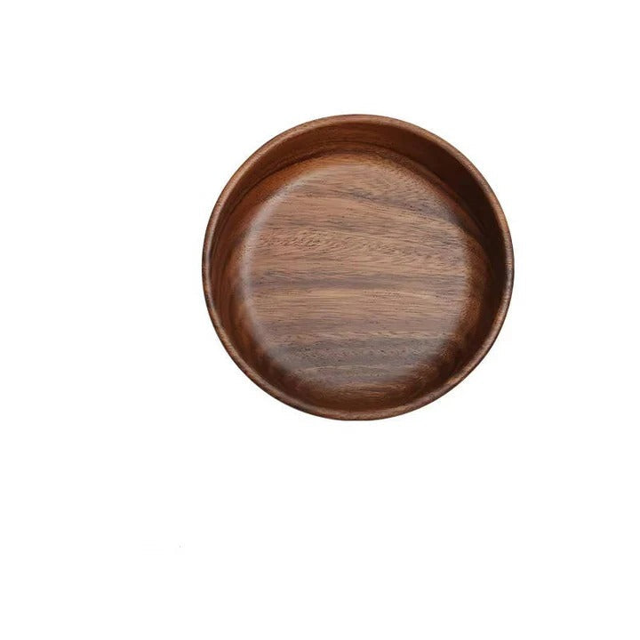 Saladiers en bois naturel pour la table, lot de 2