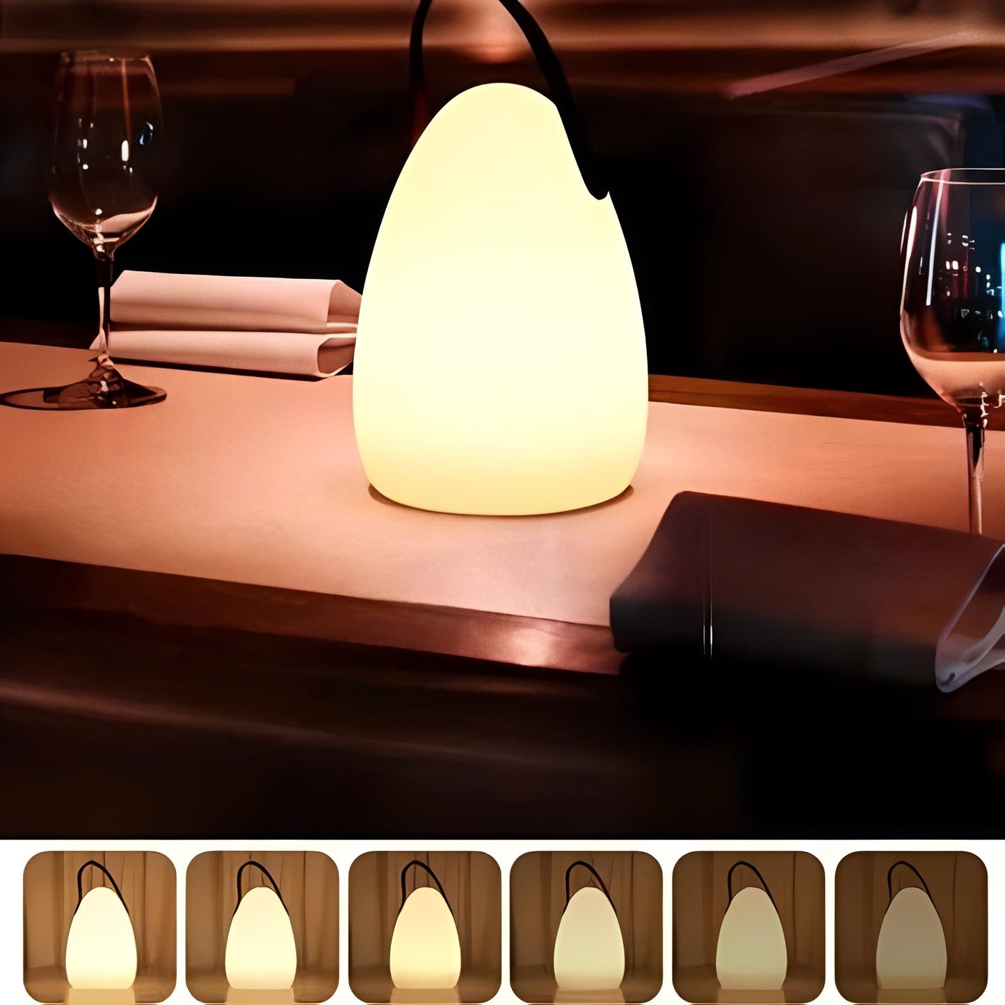 Lampe de bureau LED rechargeable portable