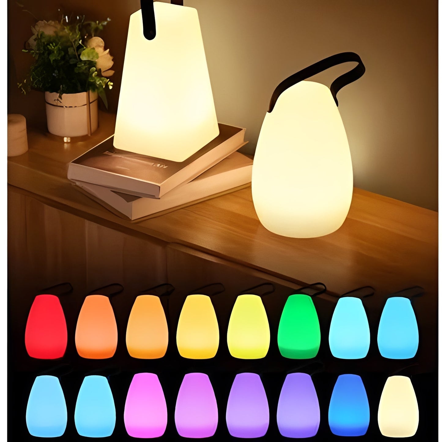 Lampe de bureau LED rechargeable portable