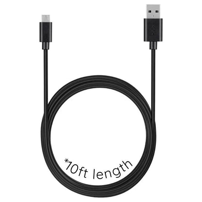 Long cordon de chargeur USB extra large de 3 m