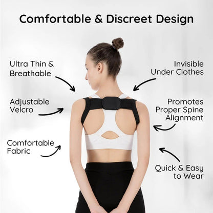 Sangle de soutien dorsal correcteur de posture confortable