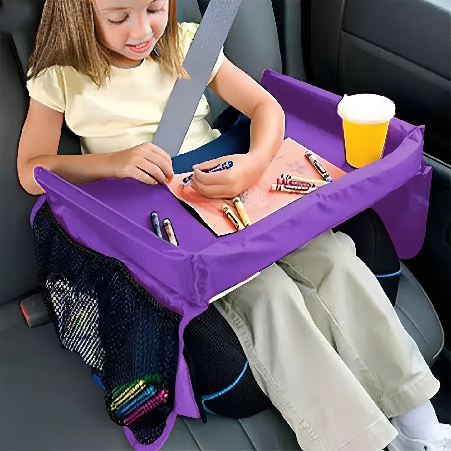 Plateau de voyage compact pour enfants et bébés