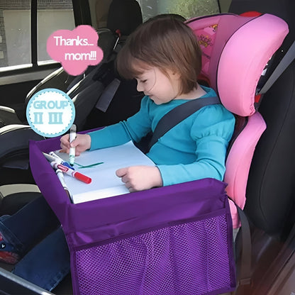 Plateau de voyage compact pour enfants et bébés