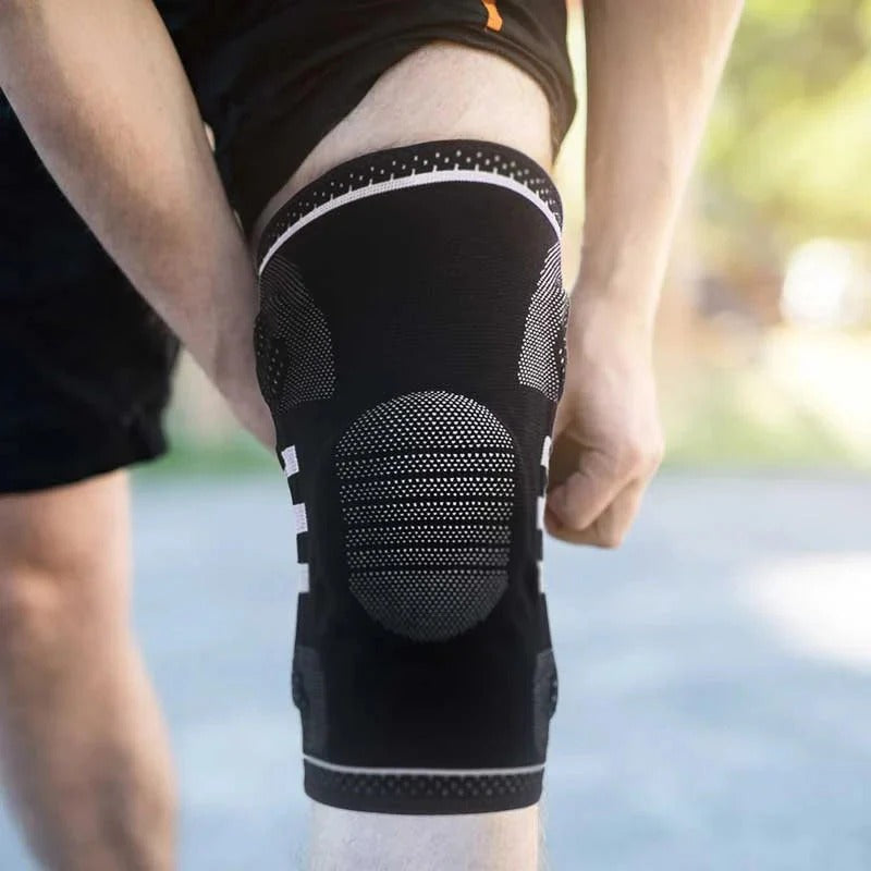 Genouillère de maintien renforcé avec stabilisateur