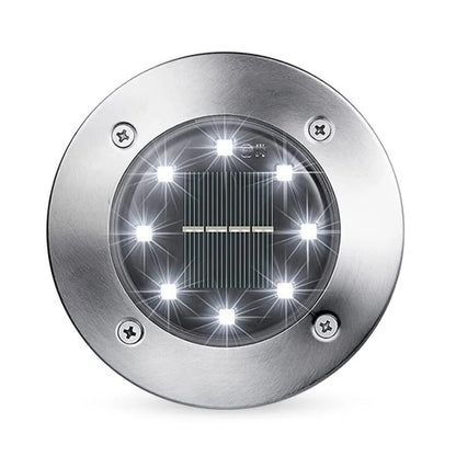Lampes solaires d'extérieur à LED lumineuses pour allées