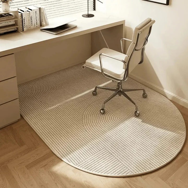 Tapis de protection de sol durable pour chaises de bureau et de maison