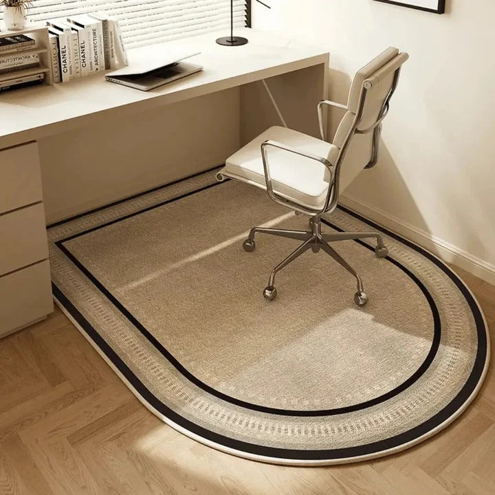 Tapis de protection de sol durable pour chaises de bureau et de maison