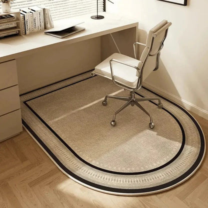 Tapis de protection de sol durable pour chaises de bureau et de maison