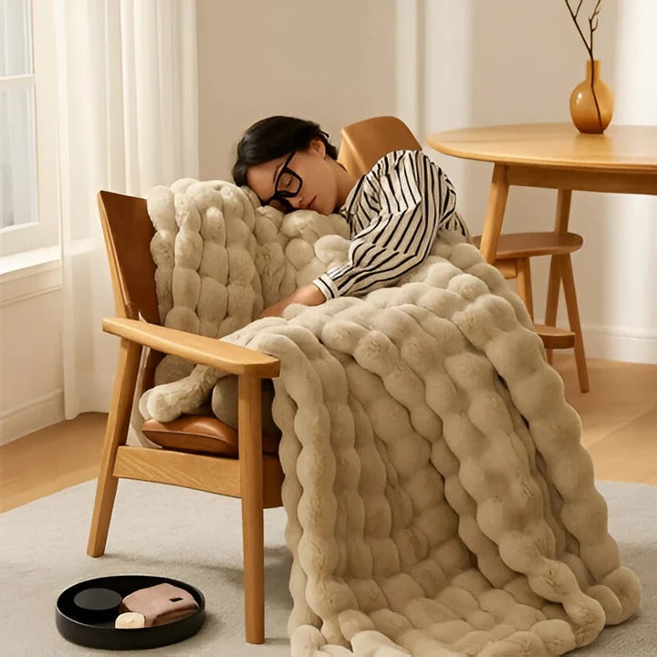 Soft Cozy Throw Blanket Machine Washable - Ortekor