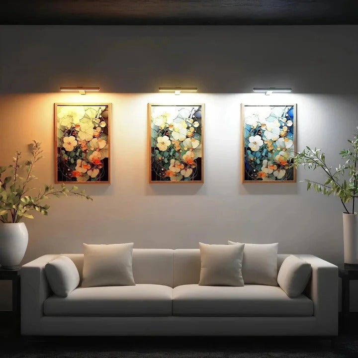 Applique murale LED rechargeable avec télécommande sans fil