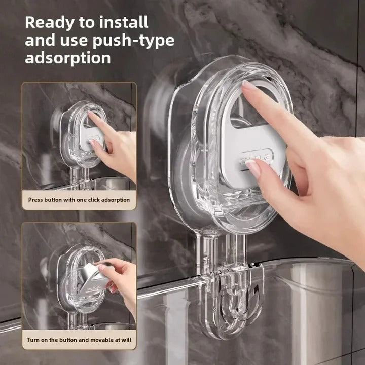 Étagère de douche adhésive solide avec limite de poids de 5 kg