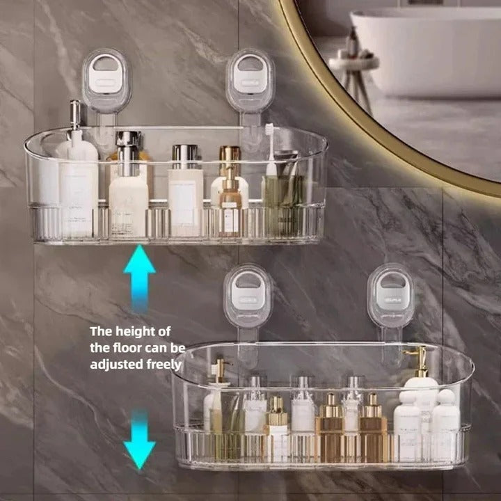 Étagère de douche adhésive solide avec limite de poids de 5 kg