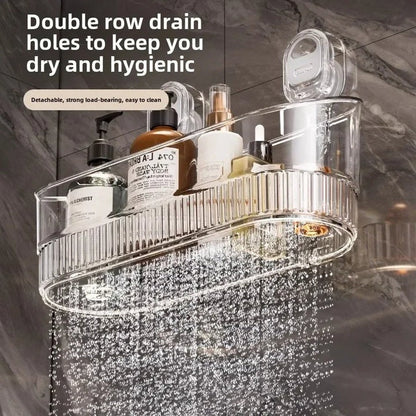 Étagère de douche adhésive solide avec limite de poids de 5 kg