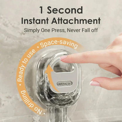 Étagère de douche adhésive solide avec limite de poids de 5 kg