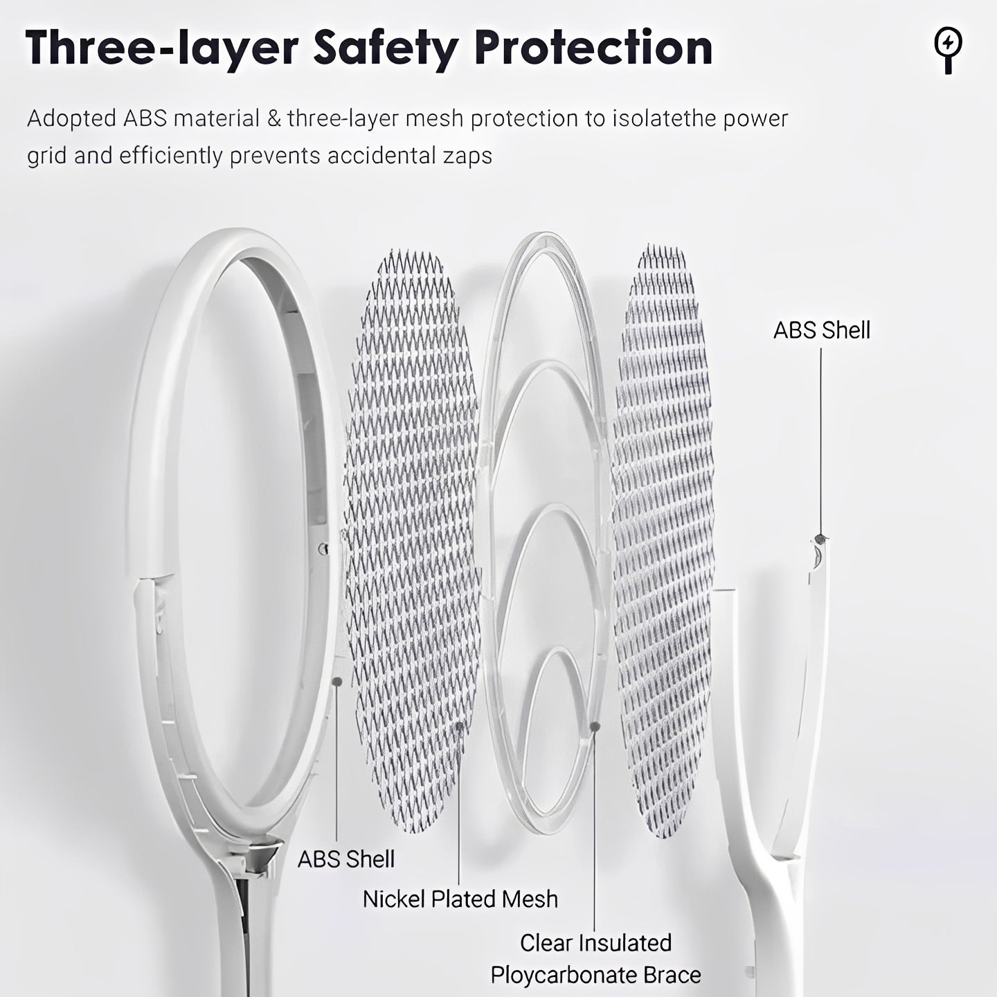 Lampe anti-insectes électrique USB portable 5-en-1