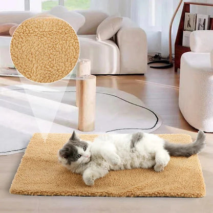 Tapis de lit douillet orthopédique pour animaux de compagnie