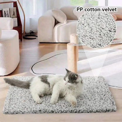 Tapis de lit douillet orthopédique pour animaux de compagnie