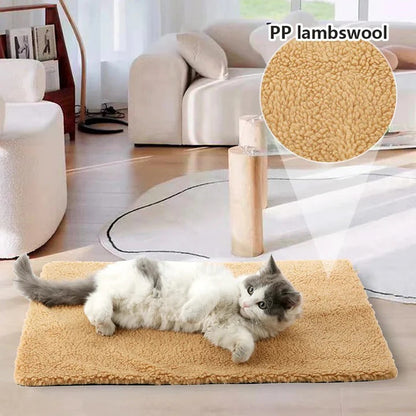 Tapis de lit douillet orthopédique pour animaux de compagnie
