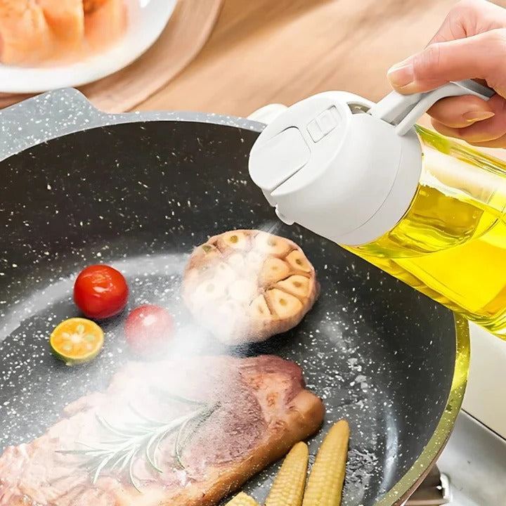 Vaporisateur d'huile polyvalent et pulvérisateur pour la cuisine