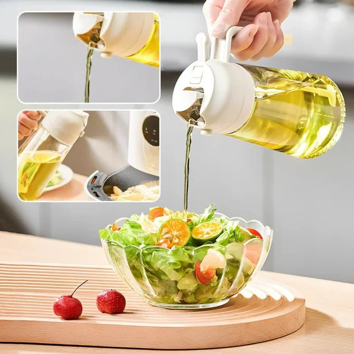 Vaporisateur d'huile polyvalent et pulvérisateur pour la cuisine