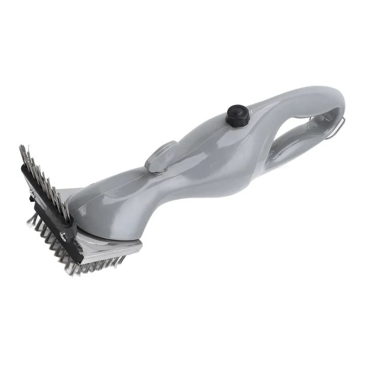 Brosse de nettoyage pour barbecue à soies souples