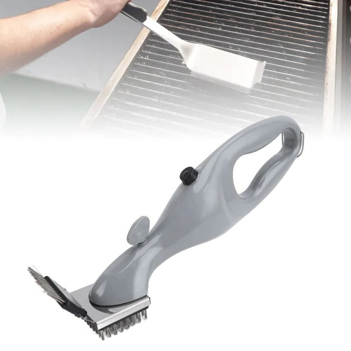 Brosse de nettoyage pour barbecue à soies souples