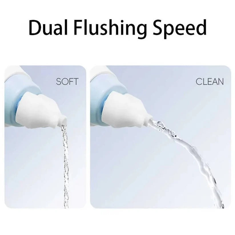 Dispositif de nettoyage nasal | Système de rinçage à double action avec batterie rechargeable | Soulagement en douceur de la congestion