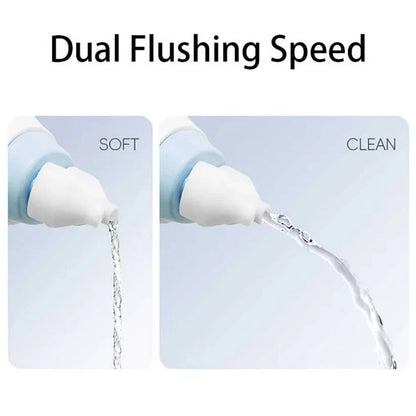 Dispositif de nettoyage nasal | Système de rinçage à double action avec batterie rechargeable | Soulagement en douceur de la congestion