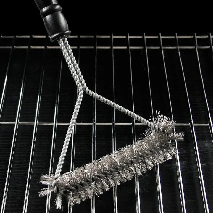 Brosse de nettoyage en métal durable pour barbecues