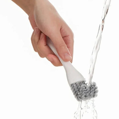 Brosse de nettoyage robuste pour barbecue avec 3 grattoirs