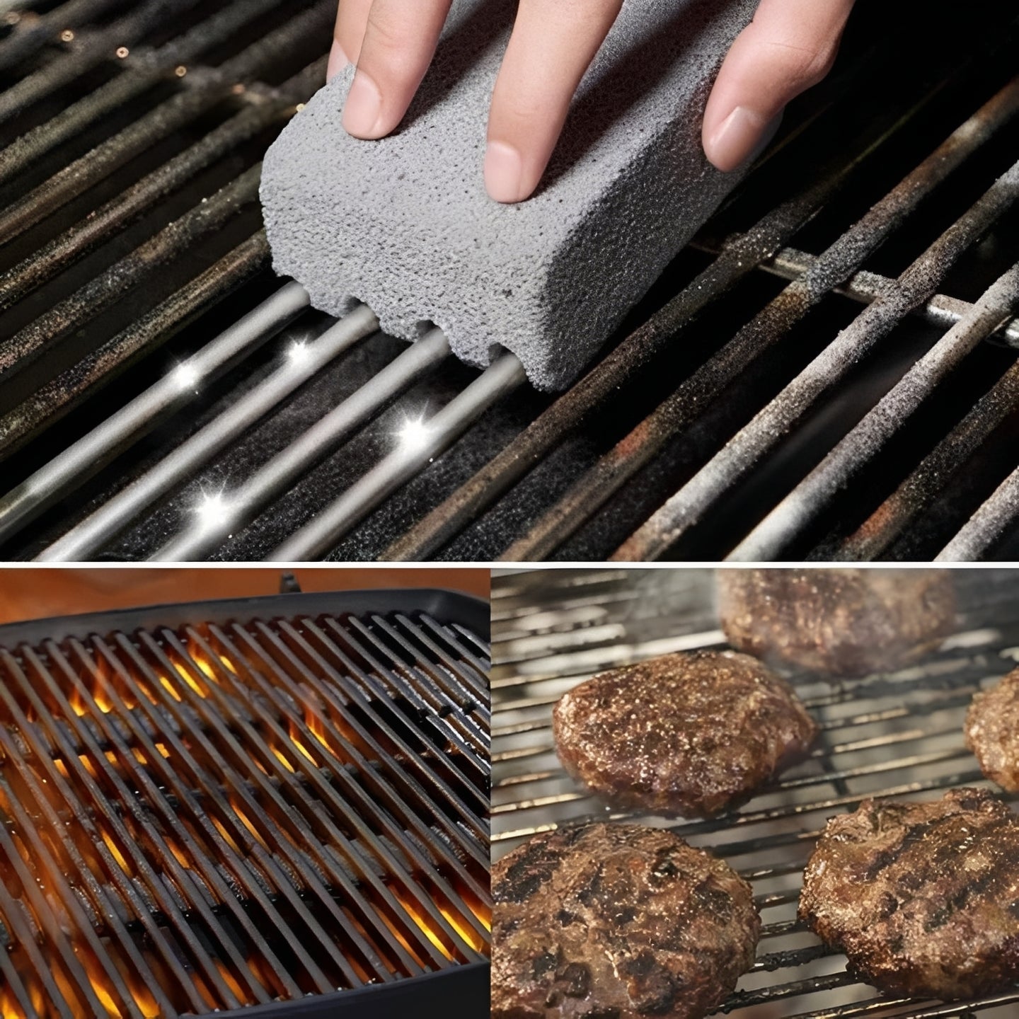 Blocs de nettoyage pour barbecue ultra-résistants, lot de 5