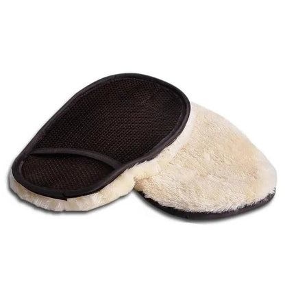 Serviette de nettoyage automobile en microfibre de qualité supérieure avec dragonne extensible