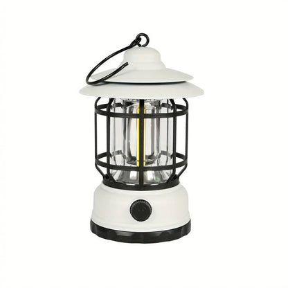 Lanterne de camping rechargeable compacte à luminosité réglable