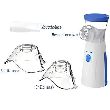 Kit d'inhalateur portable Mini USB avec masques