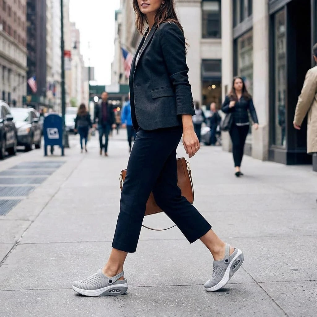 Chaussures de marche confortables avec soutien de la voûte plantaire