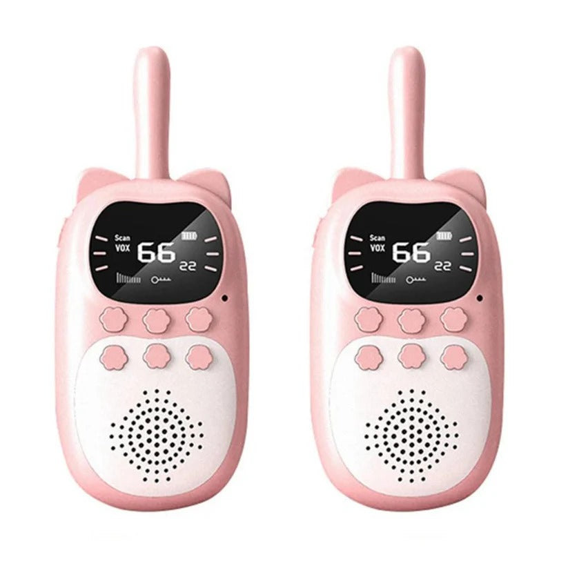 Ensemble de 2 Talkies-Walkies Radio pour Enfants