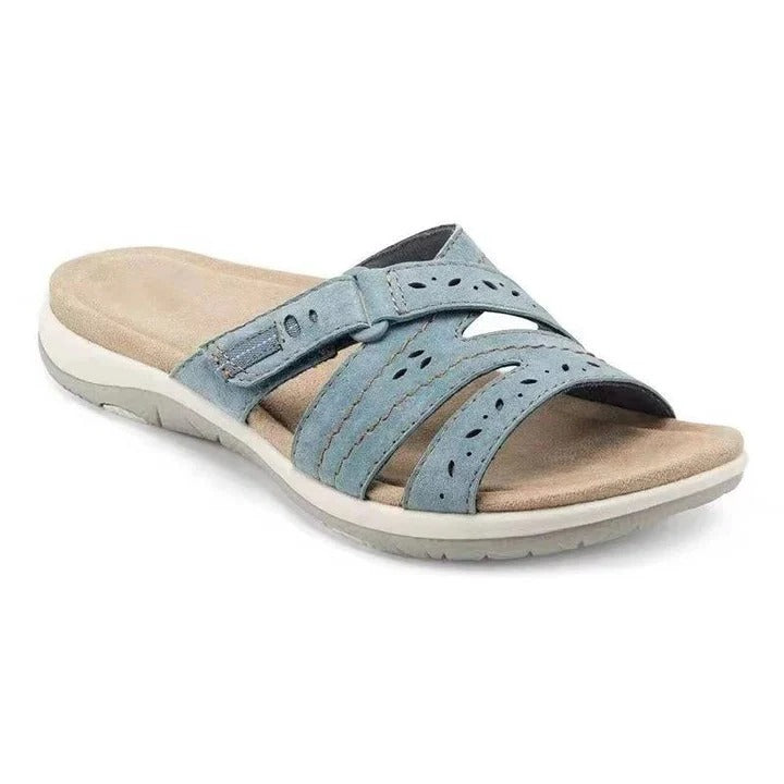 Comfortable Women's Slide Sandals with Soft Insoles - Ortekor