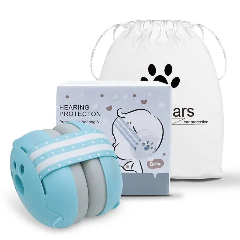 Protection auditive pour bébé Cache-oreilles doux avec sangle réglable
