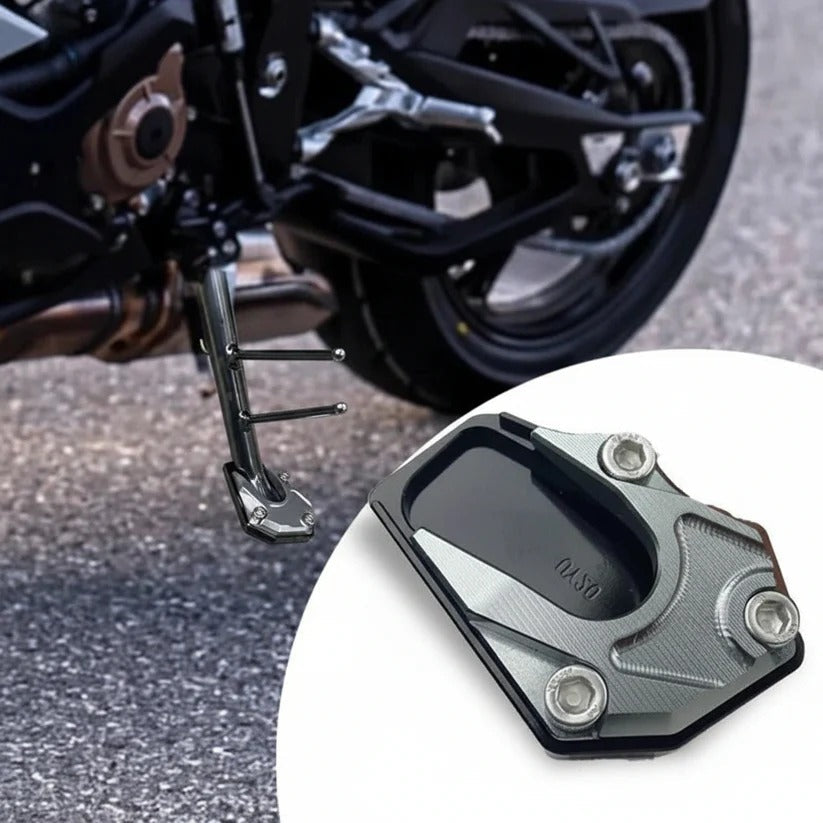 Patin d'agrandissement universel de béquille latérale de moto
