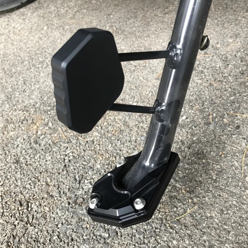 Patin d'agrandissement universel de béquille latérale de moto