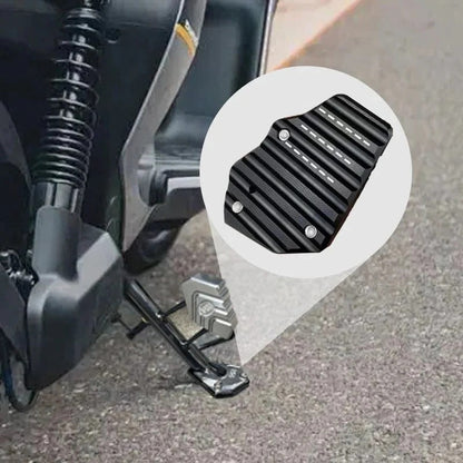 Patin d'agrandissement universel de béquille latérale de moto