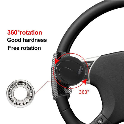 Bouton de volant rotatif à 360° Easy Grip avec roulement