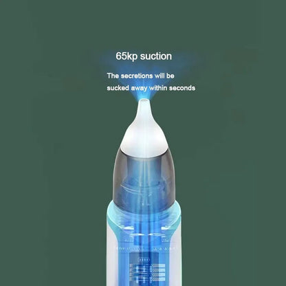 Dispositif portable d'aspiration nasale pour bébé avec embouts souples