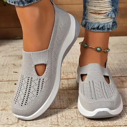 Chaussures de course légères et aérées pour femmes avec semelles intérieures confortables