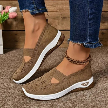 Chaussures de course légères et aérées pour femmes avec semelles intérieures confortables
