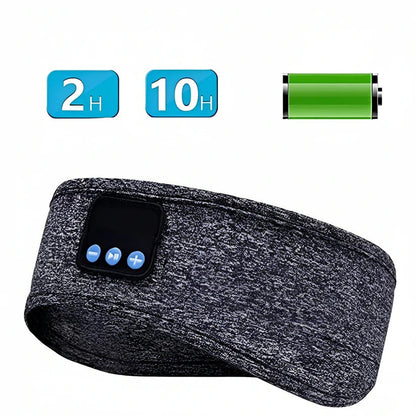 Bandeau de sport confortable avec écouteurs stéréo plats