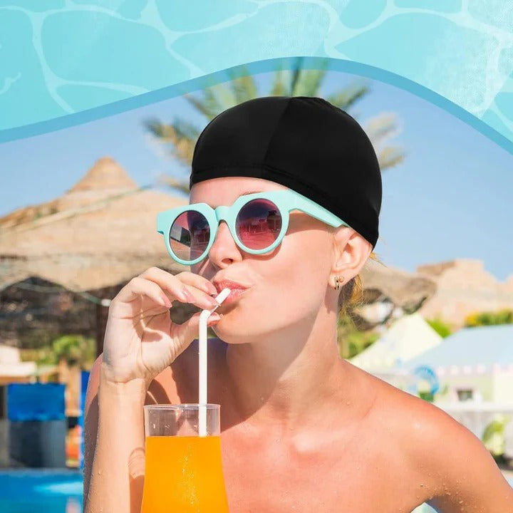 Bonnet de bain confortable pour nageurs adultes