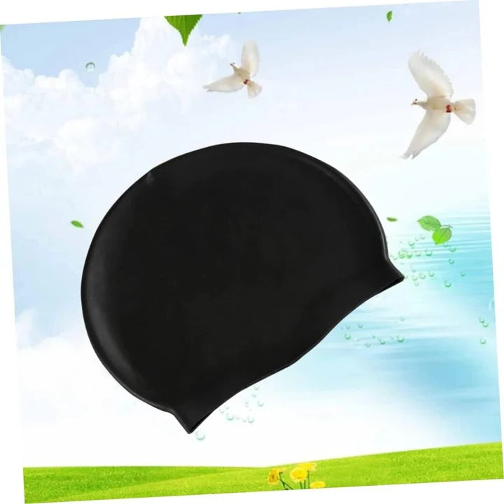 Bonnet de bain confortable pour nageurs adultes