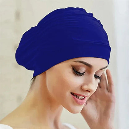 Bonnet de bain confortable pour nageurs adultes